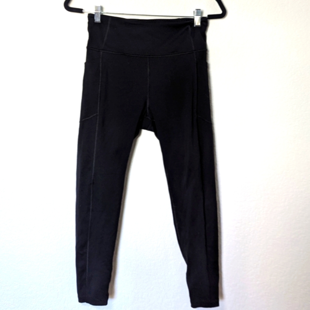 Victoria's Secret Black Leggings with Elastic Waistband